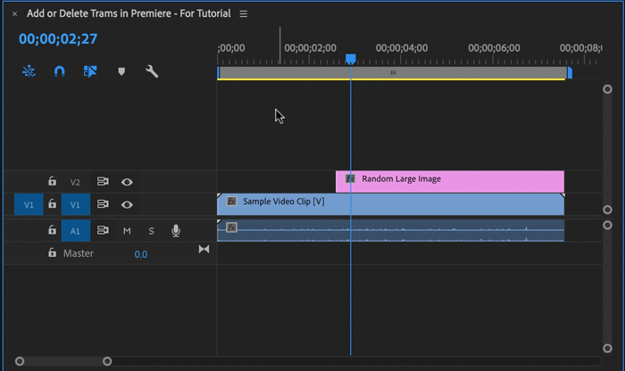 premiere pro how to add more video tracks