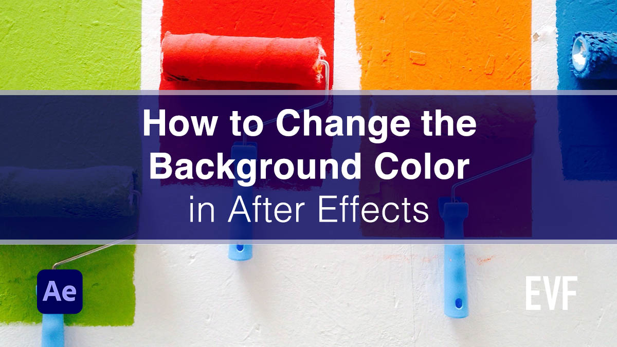 after effects change color solid
